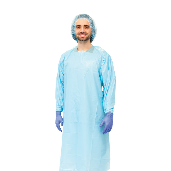 PRIMAGARD Overhead Protective Film Gown (15/box)