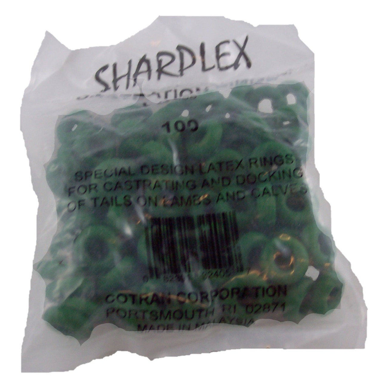 Sharpex Elastrator Rings 100 Bag - Veterinary Instrumentation Sharpex - Canada