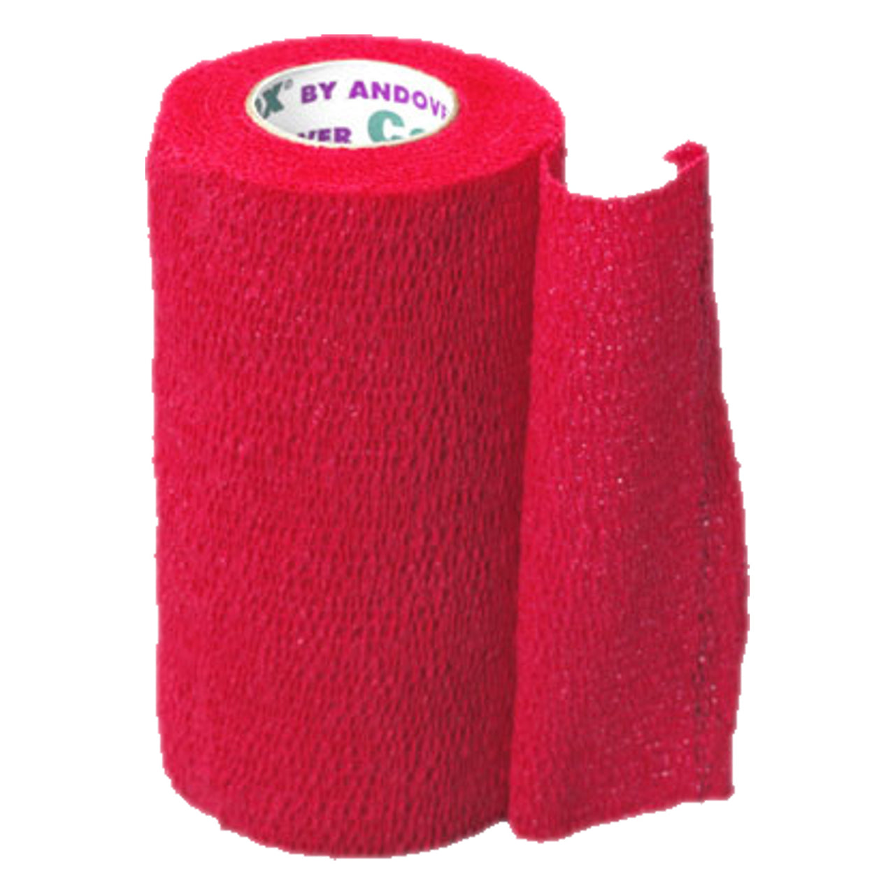 Andover Coflexvet 4X 15 Bandage (Red) - Red - Wound Dressing Andover - Canada