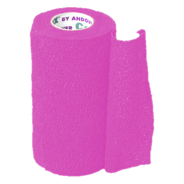Andover Coflexvet 4X 15 Bandage (Neon Pink) - Wound Dressing Andover - Canada