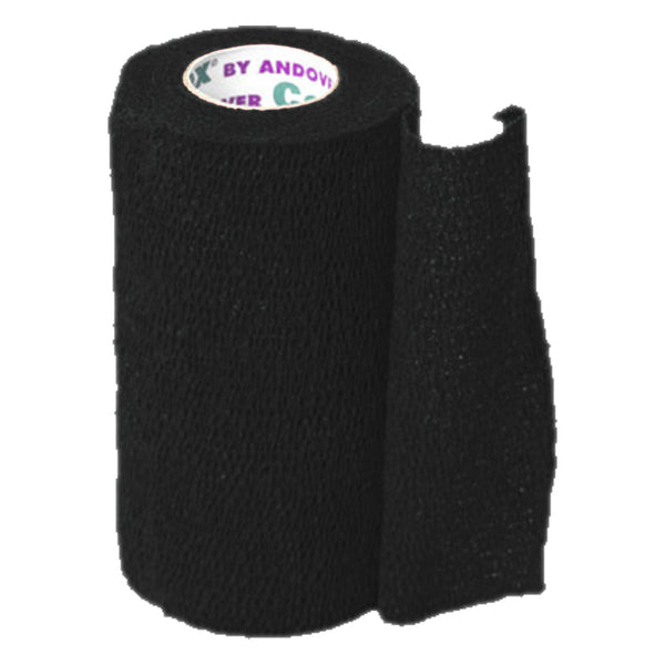 Andover Coflexvet 4X 15 Bandage (Black) - Wound Dressing Andover - Canada