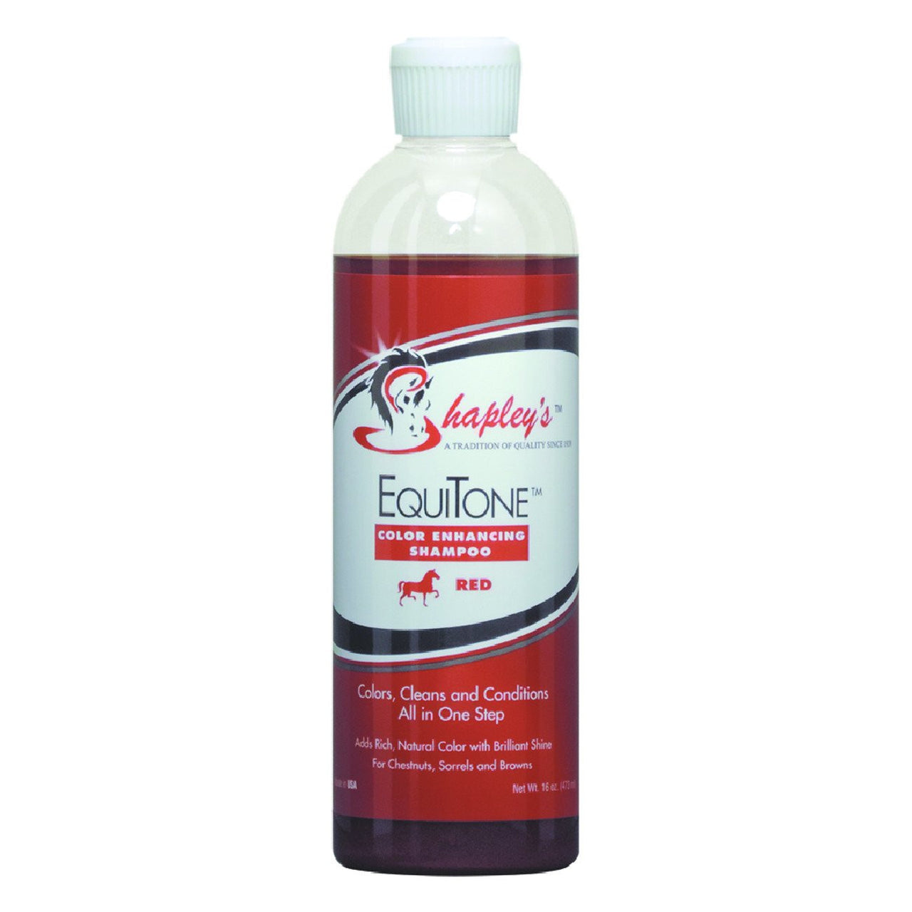 Shapleys Equitone Reddening Shampoo 473Ml Bottle - Equine Care Shapleys - Canada