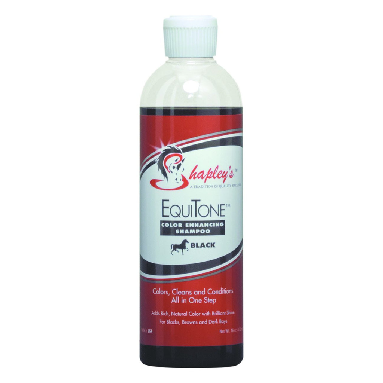 Shapleys Equitone Blackening Shampoo 473Ml Bottle - Equine Care Shapleys - Canada
