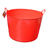 Tuff Stuff Flex Tub - Red (4 Sizes) - Buckets Pails Feeders Scoops Tubs Bottles Tuff Stuff - Canada