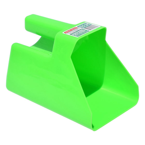 Tuff Stuff Enclosed Square Scoop - Green - Buckets Pails Feeders Scoops Tubs Bottles Tuff Stuff - Canada