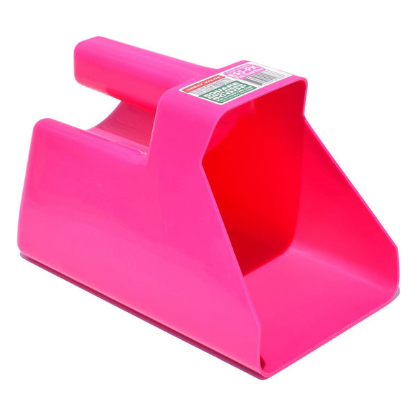 Tuff Stuff Enclosed Square Scoop - Pink - Buckets Pails Feeders Scoops Tubs Bottles Tuff Stuff - Canada
