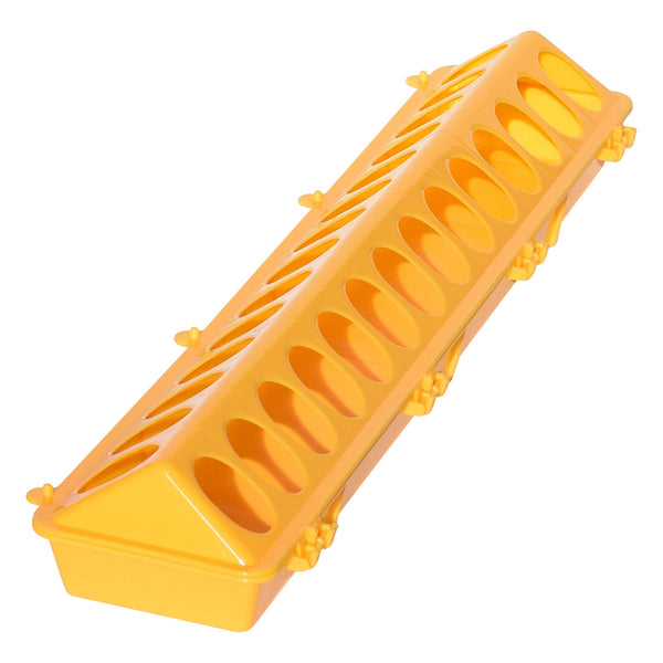 Tuff Stuff Poultry Ground Feeders 12 (Yellow) - Poultry Feeders Drinkers Tuff Stuff - Canada