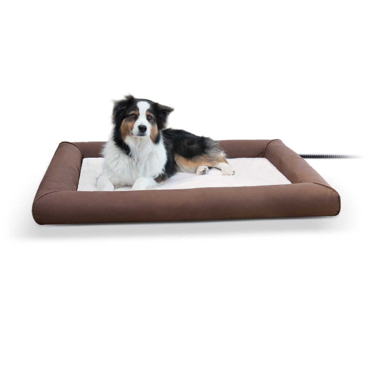 K&h Pet Products Deluxe Lectro-Soft & Cover (Large-80W) - Deluxe Lectro-Soft Outdoor Heated Bed Tan K&h Pet Products - Canada