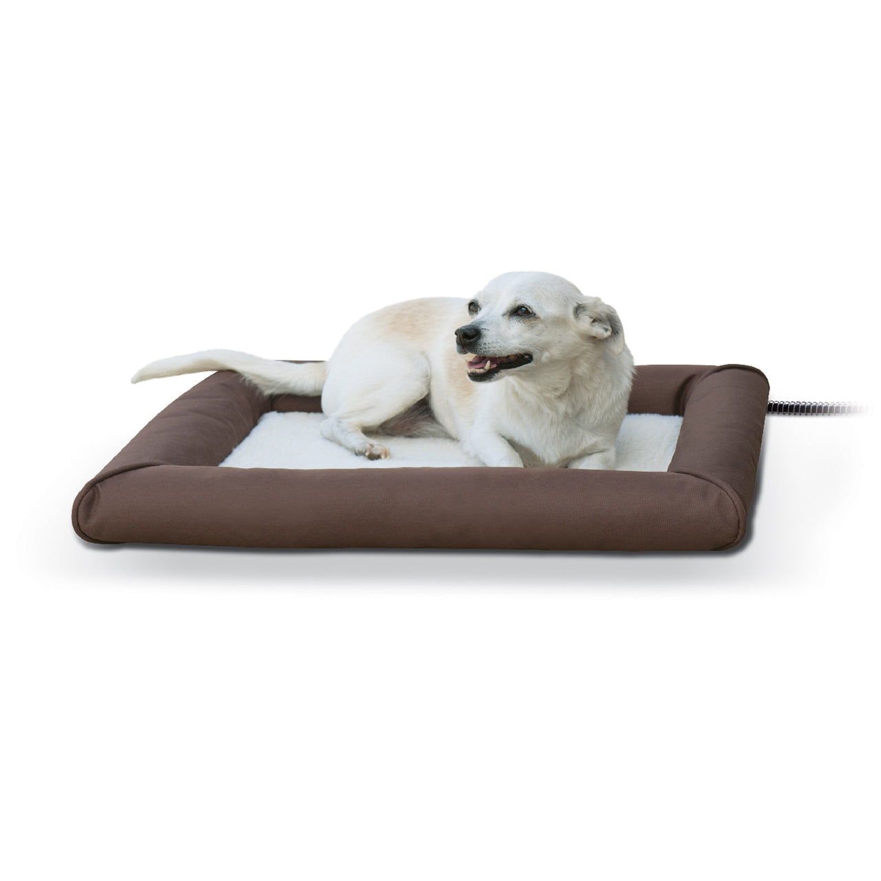 K&h Pet Products Deluxe Lectro-Soft & Cover (Medium-60W) - Deluxe Lectro-Soft Outdoor Heated Bed Tan K&h Pet Products - Canada