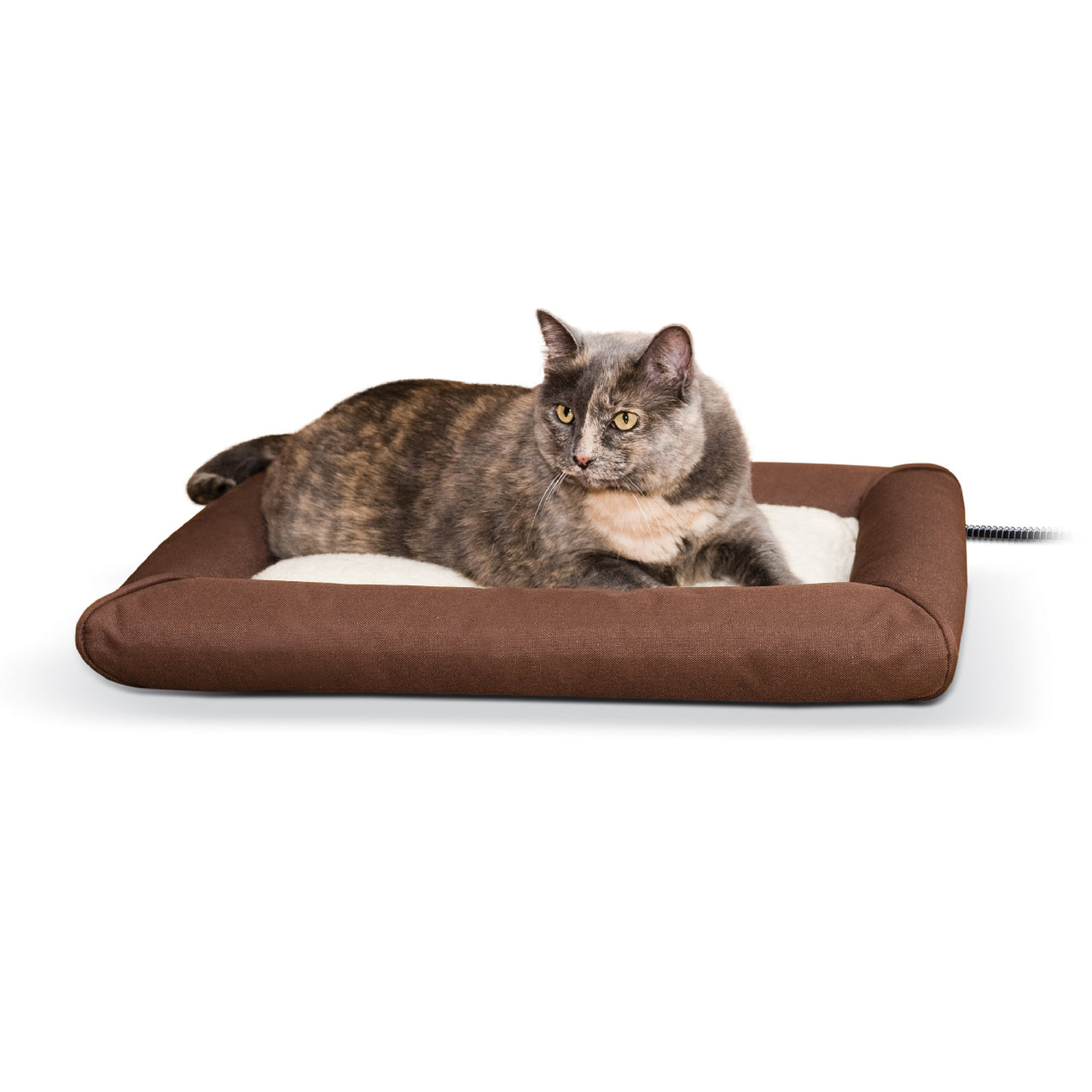 K&h Pet Products Deluxe Lectro-Soft & Cover (Small-40W) - Deluxe Lectro-Soft Outdoor Heated Bed Tan K&h Pet Products - Canada