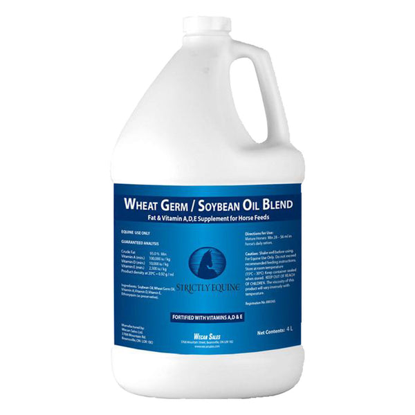 Strictly Equine wheat germ soybean oil