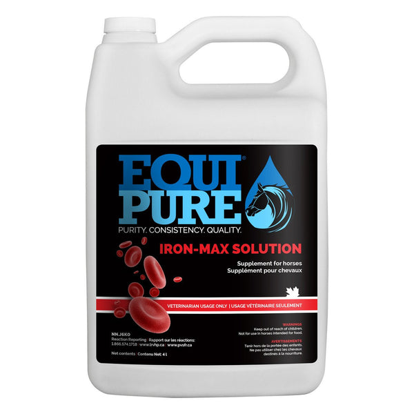 Equipure Iron Max Solution 4L - Equine Supplements Equipure - Canada