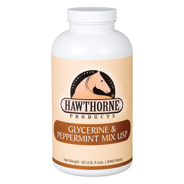 Hawthorne Glycerine & Peppermint Blend 946Ml - Equine Supplements Hawthorne - Canada