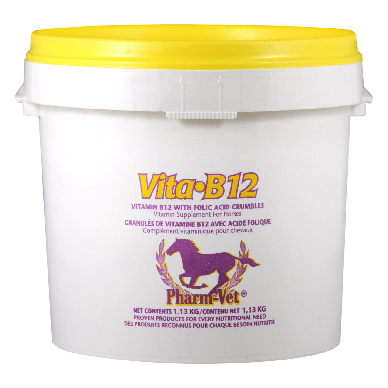Pharm Vet Vita B12 With Folic Acid Crumbles 1.13Kg - Equine Supplements Pharm Vet - Canada