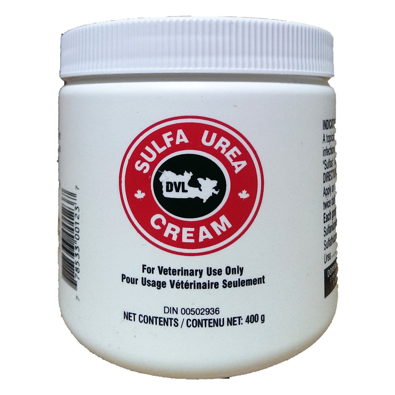 Dvl Sulfa Urea Cream 400G - Pharmaceuticals Dvl - Canada
