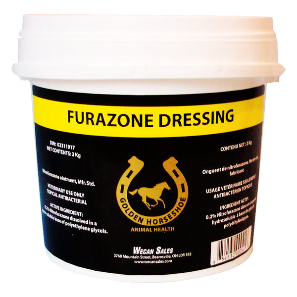 Ghs Furazone Dressing Ointment 0.2% Nitrofurazone (2 Sizes) - 2Kg - Pharmaceuticals Ghs - Canada
