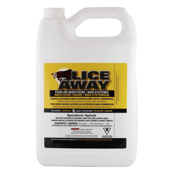 Lice-Away Pour-On Insecticide 4L - Pour-On Insecticide Engage - Canada