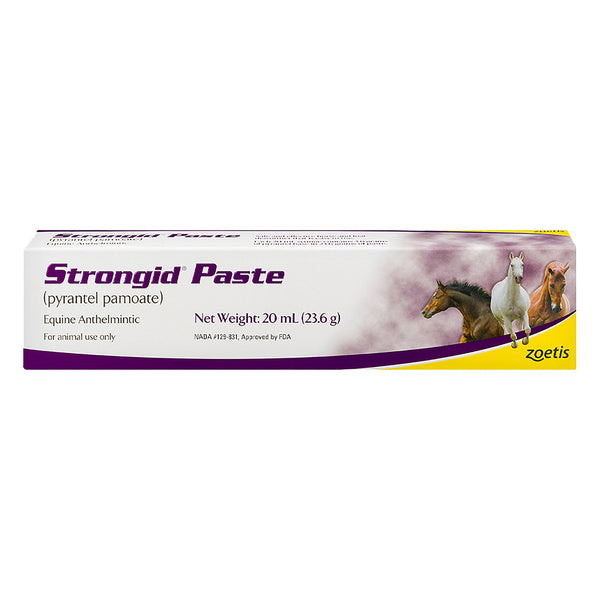 Strongid P Dewormer 23.6g Pyrantel Pamoate oral paste