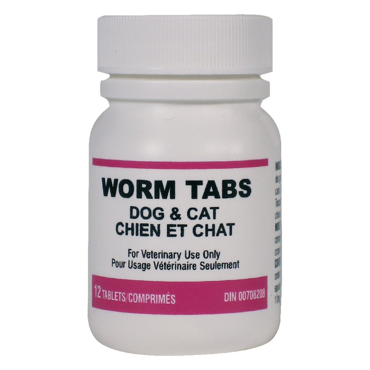 Dvl Worm Tabs - Dog And Cat (12 Tabs) - Parasiticides Dvl - Canada