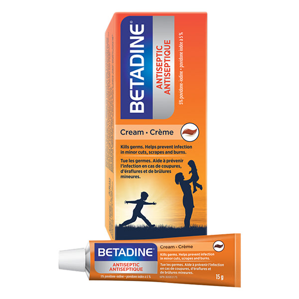 Betadine Antiseptic Cream 5% 15g