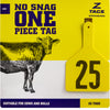 Z Tags 1 piece cow printed (25 units-package)
